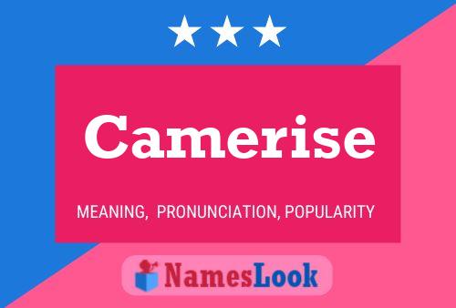 Camerise Name Poster