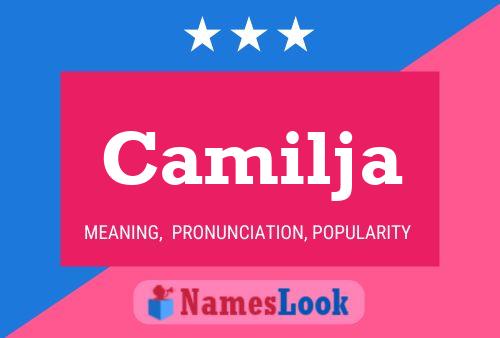 Camilja Name Poster