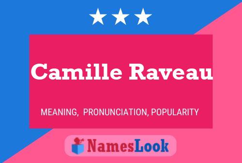 Camille Raveau Name Poster