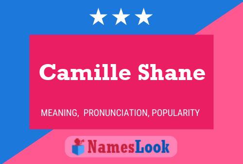 Camille Shane Name Poster