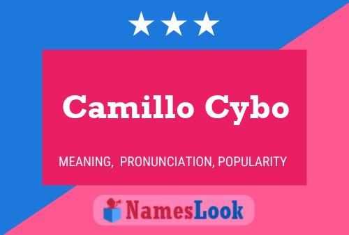 Camillo Cybo Name Poster