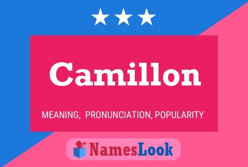 Camillon Name Poster