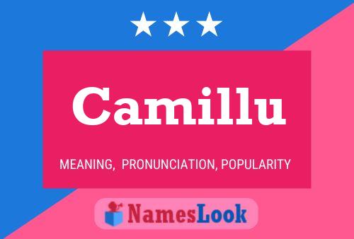 Camillu Name Poster