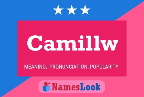 Camillw Name Poster