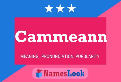 Cammeann Name Poster