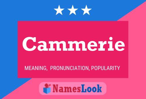 Cammerie Name Poster