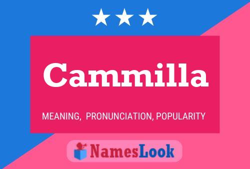 Cammilla Name Poster