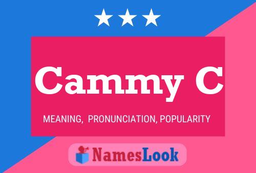 Cammy C Name Poster