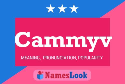 Cammyv Name Poster