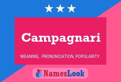 Campagnari Name Poster