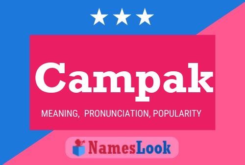 Campak Name Poster