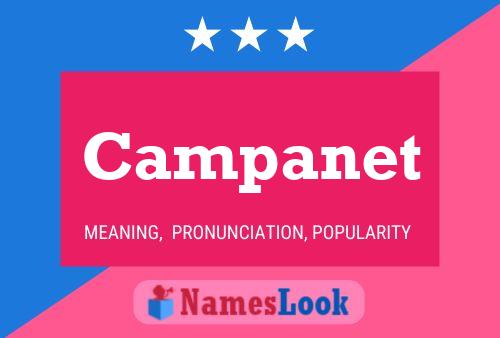 Campanet Name Poster