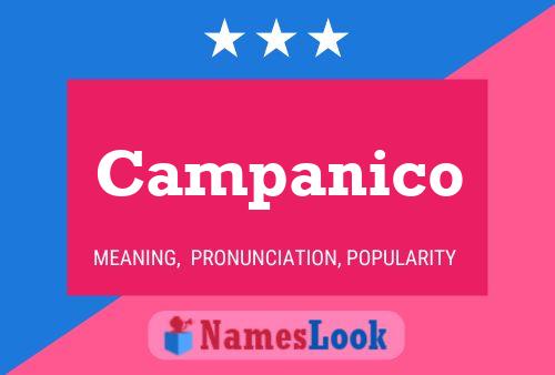 Campanico Name Poster