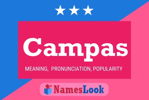 Campas Name Poster