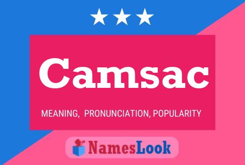 Camsac Name Poster