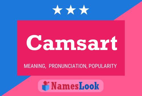 Camsart Name Poster