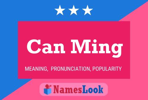 Can Ming Name Poster