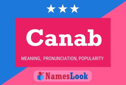 Canab Name Poster