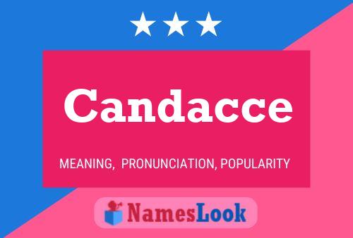 Candacce Name Poster