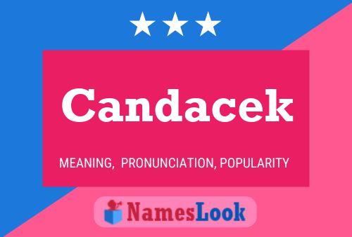 Candacek Name Poster