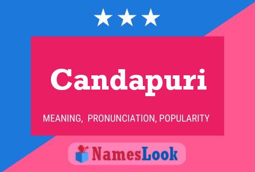 Candapuri Name Poster