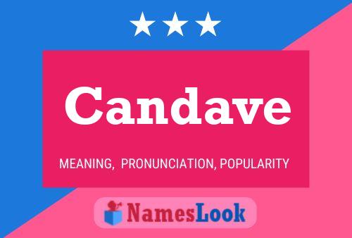 Candave Name Poster