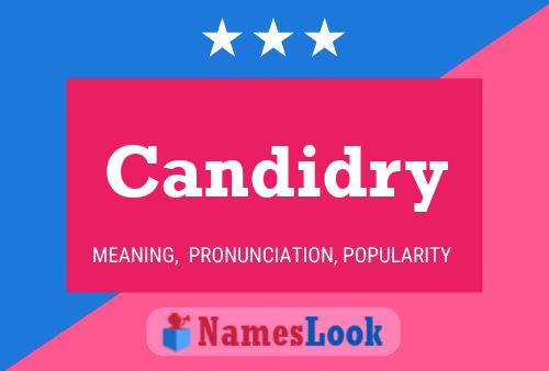 Candidry Name Poster