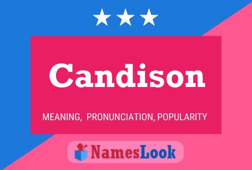 Candison Name Poster