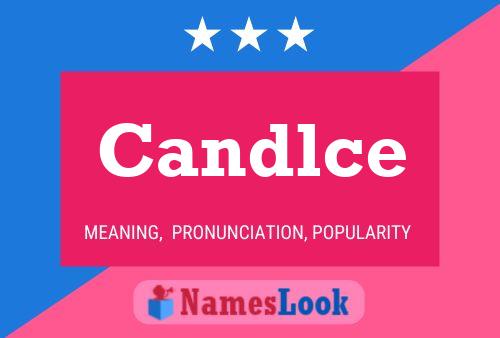 Candlce Name Poster