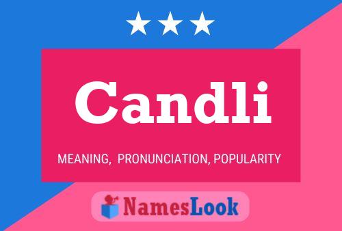 Candli Name Poster