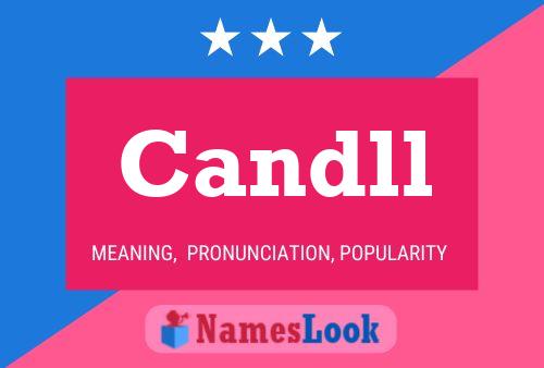 Candll Name Poster