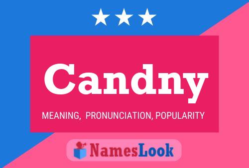 Candny Name Poster