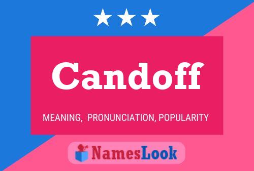 Candoff Name Poster