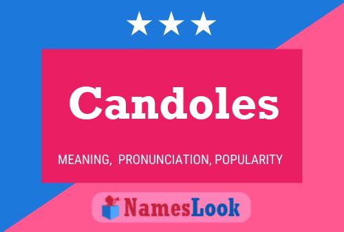 Candoles Name Poster