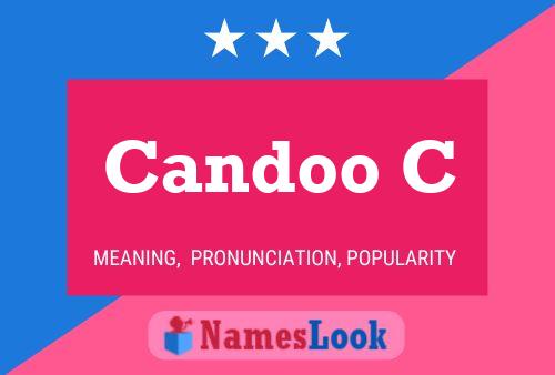 Candoo C Name Poster