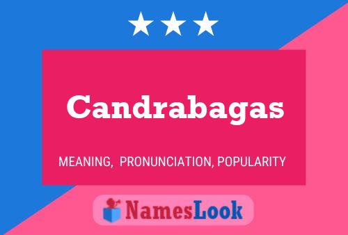 Candrabagas Name Poster