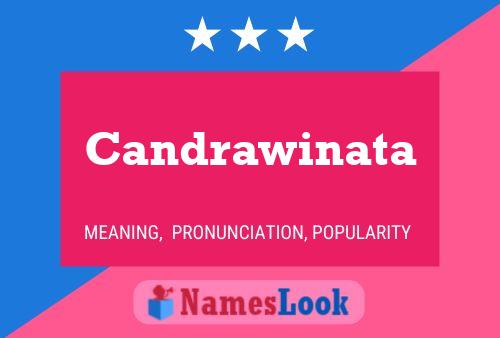 Candrawinata Name Poster