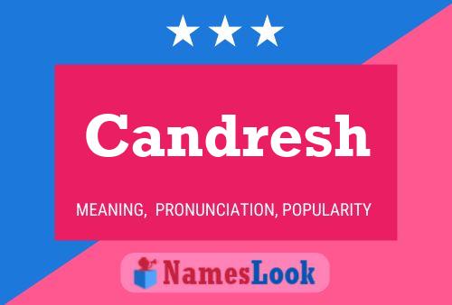 Candresh Name Poster