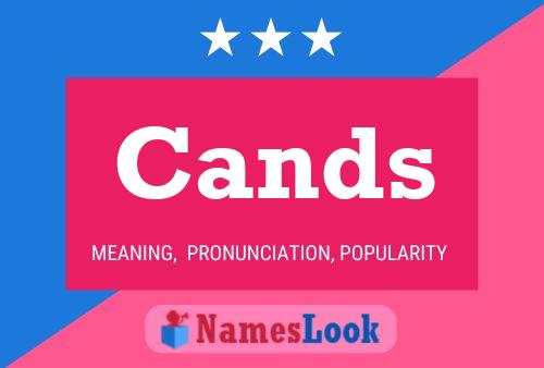 Cands Name Poster