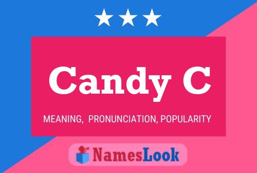 Candy C Name Poster