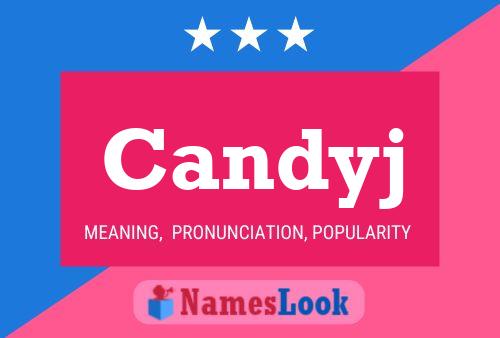 Candyj Name Poster