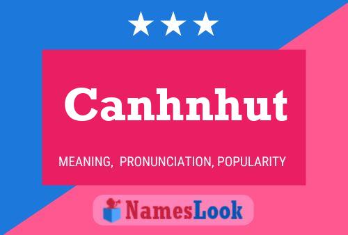 Canhnhut Name Poster