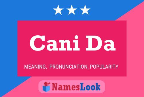 Cani Da Name Poster