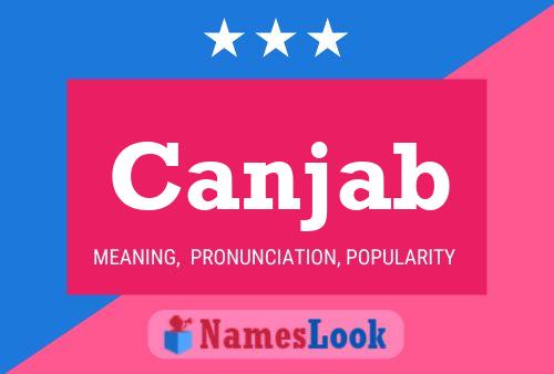 Canjab Name Poster