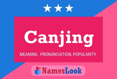 Canjing Name Poster