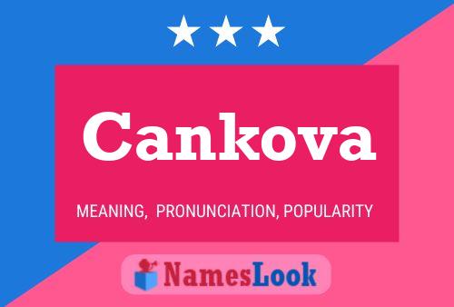 Cankova Name Poster