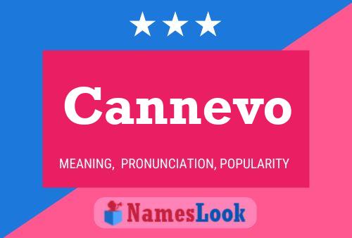 Cannevo Name Poster