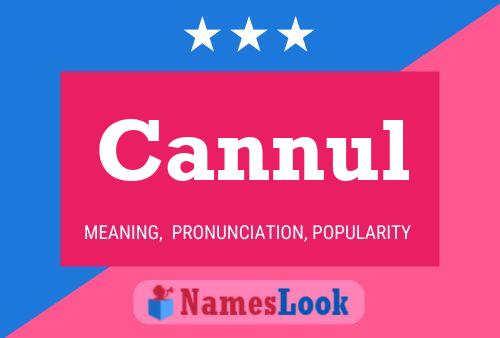 Cannul Name Poster