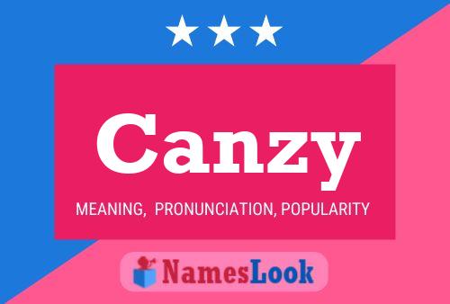 Canzy Name Poster