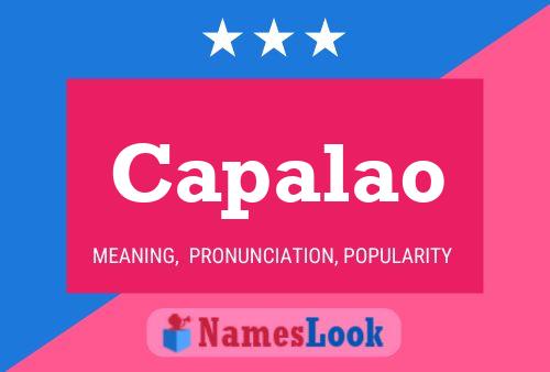 Capalao Name Poster